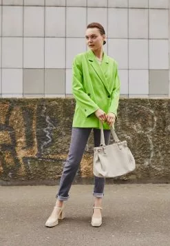 Mejor precio 🥰 Anna Field Bolso De Mano - Light Grey, Mujer 🌟