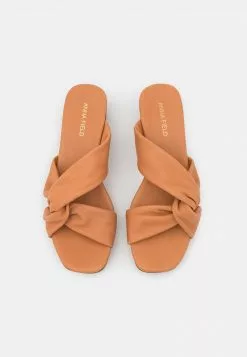 Venta al por mayor 😍 Anna Field LEATHER - Zuecos - Cognac, Mujer 😉 -Anna Field Tienda de ventas 00b5a26e8a3f4f2c93f7aba51c3c2d74