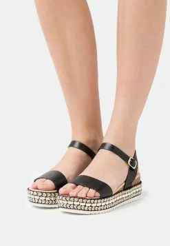 Nuevo ⭐ Anna Field 🩴 Sandalias Con Plataforma - Black, Mujer 🥰