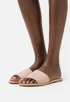 Nuevo 😍 Anna Field 2 PACK - 🩴 Sandalias Planas - Black/light Pink, Mujer 🛒