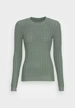 Descuento ✨ Anna Field Jersey De Punto - Green, Mujer 🛒 -Anna Field Tienda de ventas 015c3a189f704d54974ab83cdaedfd9a