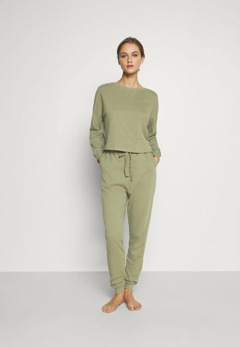 Venta al por mayor 😉 Anna Field Basic Lounge Set - Pijama - Khaki, Mujer 👏 2 Venta al por mayor 😉 Anna Field Basic Lounge Set - Pijama - Khaki, Mujer 👏 - Imagen 2