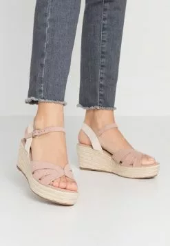 Mejor precio 🤩 Anna Field 🩴 Sandalias Con Plataforma - Light Pink, Mujer 💯