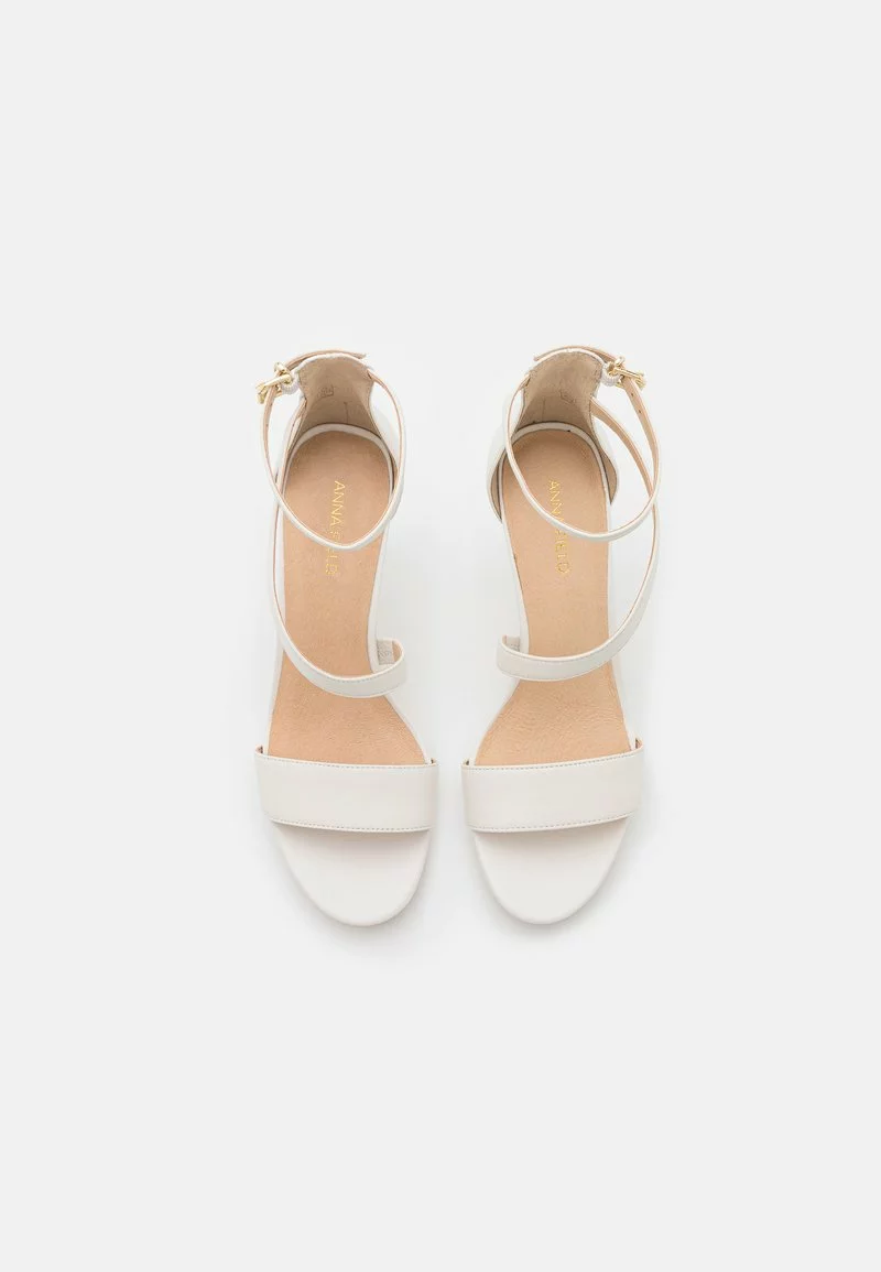Toma de corriente 😀 Anna Field LEATHER - 🩴 Sandalias De Tacón - White, Mujer 🛒 5 Toma de corriente 😀 Anna Field LEATHER - 🩴 Sandalias De Tacón - White, Mujer 🛒 - Imagen 5