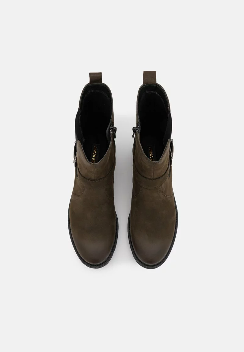 Mejor trato ⌛ Anna Field LEATHER - Botines - Khaki, Mujer 🎁 6 Mejor trato ⌛ Anna Field LEATHER - Botines - Khaki, Mujer 🎁 - Imagen 6