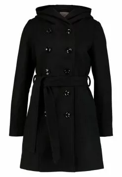 Barato 👍 Anna Field DOUBLE BREASTED 🧥 COAT WITH HOOD - Abrigo Clásico - Black, Mujer 🛒 -Anna Field Tienda de ventas 06044d4d88f243f1bb0d163d11355b0c