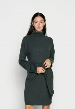 Toma de corriente 😉 Anna Field Vestido De Punto - Dark Grey, Mujer ⭐