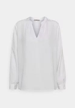 mejor venta 💯 Anna Field Camiseta De Manga Larga - White, Mujer 🧨