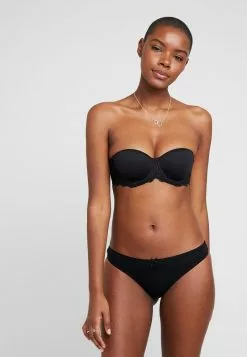 Para estrenar 🔥 Anna Field GEORGINA 7 PACK THONG - COTTON - Tanga - Black, Mujer ✔️