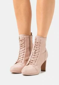 Promoción 🔔 Anna Field Botines De Tacón - Beige, Mujer 👏