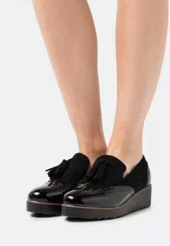 Presupuesto 😍 Anna Field Mocasines - Black, Mujer 💯