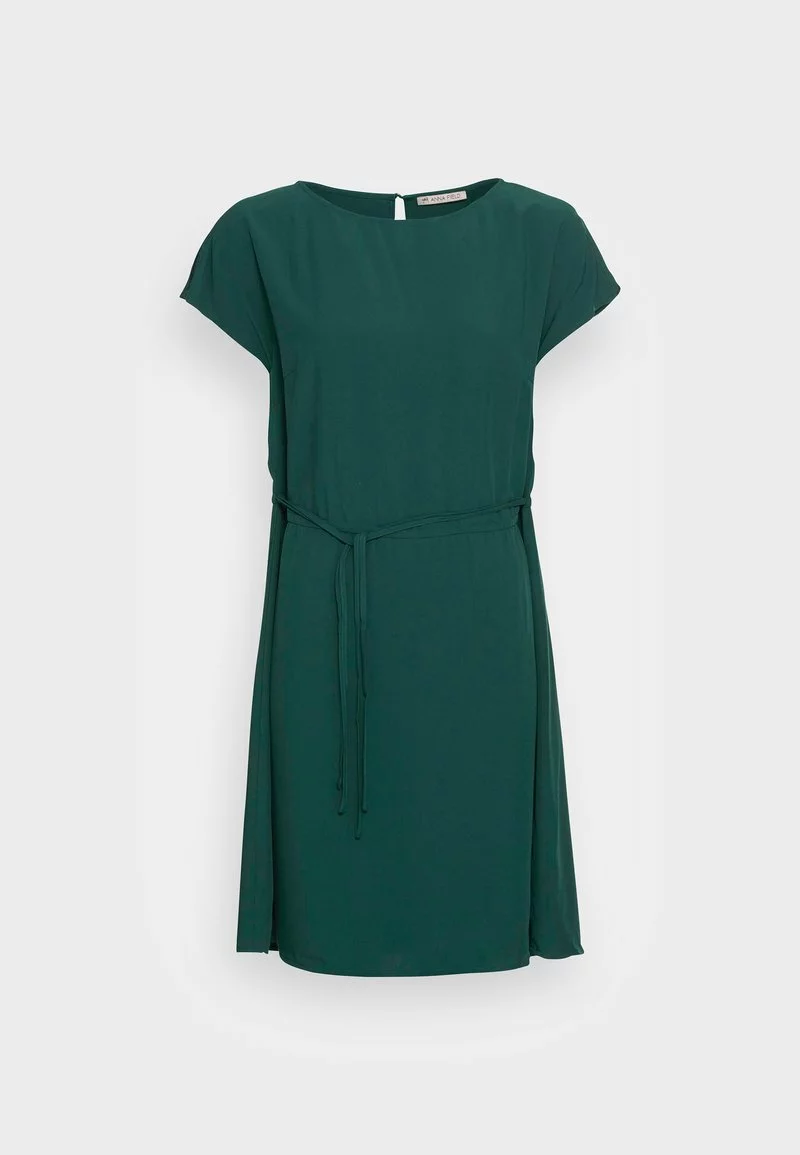 Venta express ⭐ Anna Field WOVEN FIT AND FLARE DETAIL 👗 DRESS - Vestido Informal - Dark Green, Mujer ❤️ 4 Venta express ⭐ Anna Field WOVEN FIT AND FLARE DETAIL 👗 DRESS - Vestido Informal - Dark Green, Mujer ❤️ - Imagen 4