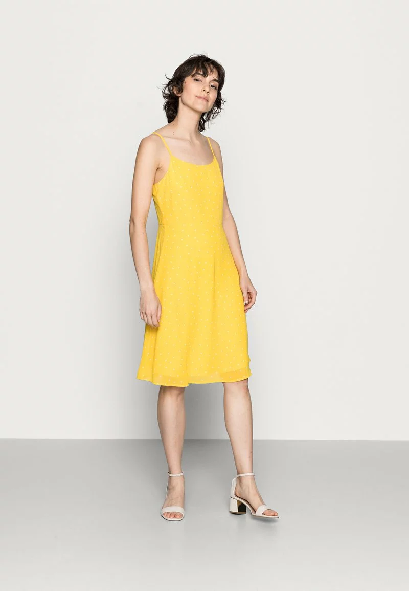 Descuento 🎁 Anna Field STRAPPA FIT AND FLARE - Vestido Informal - Yellow, White, Mujer 🥰 2 Descuento 🎁 Anna Field STRAPPA FIT AND FLARE - Vestido Informal - Yellow, White, Mujer 🥰 - Imagen 2