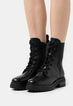 Venta express 😉 Anna Field LEATHER - Botines Con Plataforma - Black, Mujer 👏