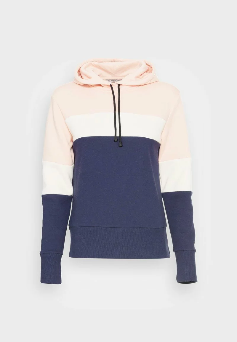 ofertas ✨ Anna Field HOODED SWEATSHIRT - Jersey Con Capucha - Dark Blue-red-pink, Mujer ⭐ 4 ofertas ✨ Anna Field HOODED SWEATSHIRT - Jersey Con Capucha - Dark Blue-red-pink, Mujer ⭐ - Imagen 4