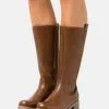 Barato 🔔 Anna Field Botas - Cognac, Mujer 🧨