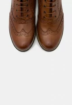 Lo mas barato 👏 Anna Field LEATHER - Botines Con Cordones - Cognac, Mujer 🎉 -Anna Field Tienda de ventas 0d19c1e89e7f42a08c63e55a20ec9081