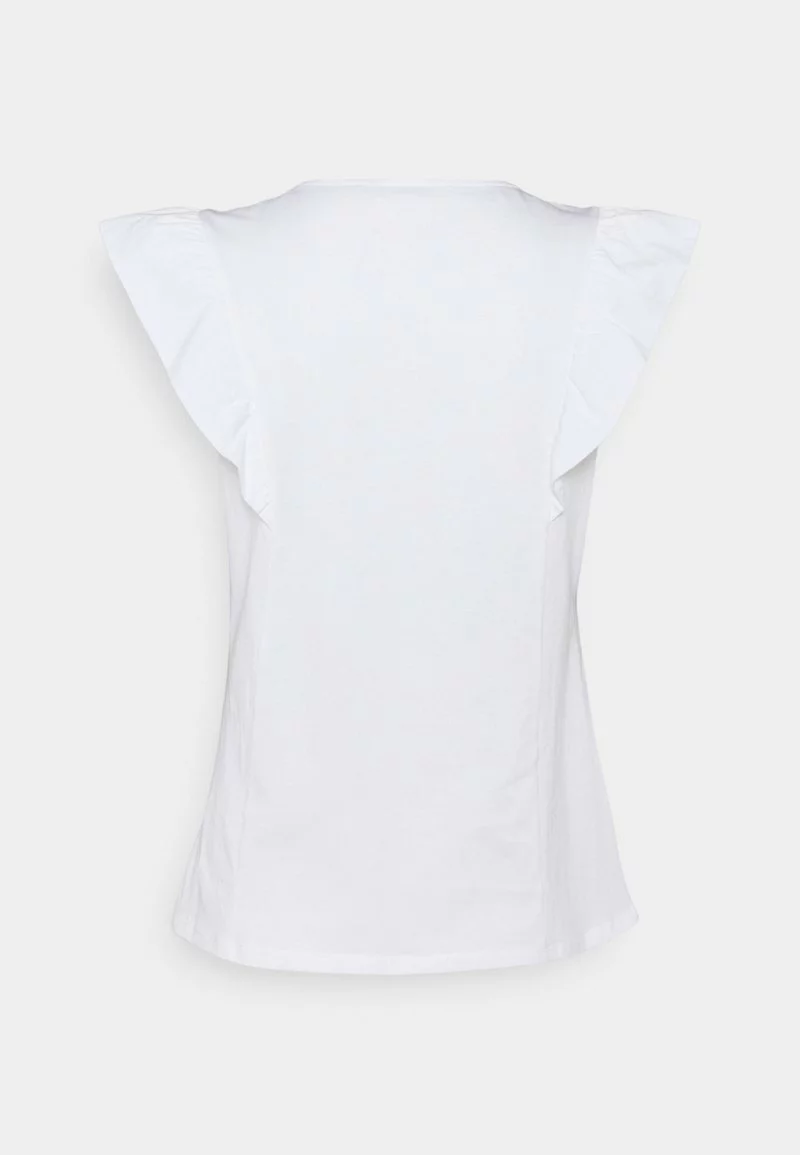 mejor venta 🛒 Anna Field Camiseta Básica - White, Mujer 👍 2 mejor venta 🛒 Anna Field Camiseta Básica - White, Mujer 👍 - Imagen 2