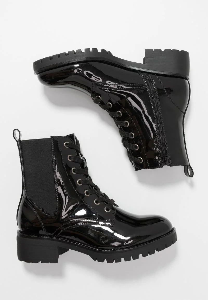 Mejor trato 🛒 Anna Field COMFORT - Botines Con Cordones - Black, Mujer 😍 4 Mejor trato 🛒 Anna Field COMFORT - Botines Con Cordones - Black, Mujer 😍 - Imagen 4