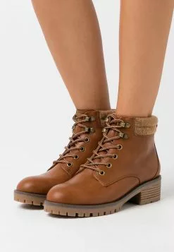 Mejor precio ⌛ Anna Field WINTER BOOT - Botines Bajos - Cognac, Mujer 💯