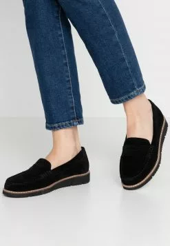 ofertas 🤩 Anna Field COMFORT LEATHER - Mocasines - Black, Mujer 👏