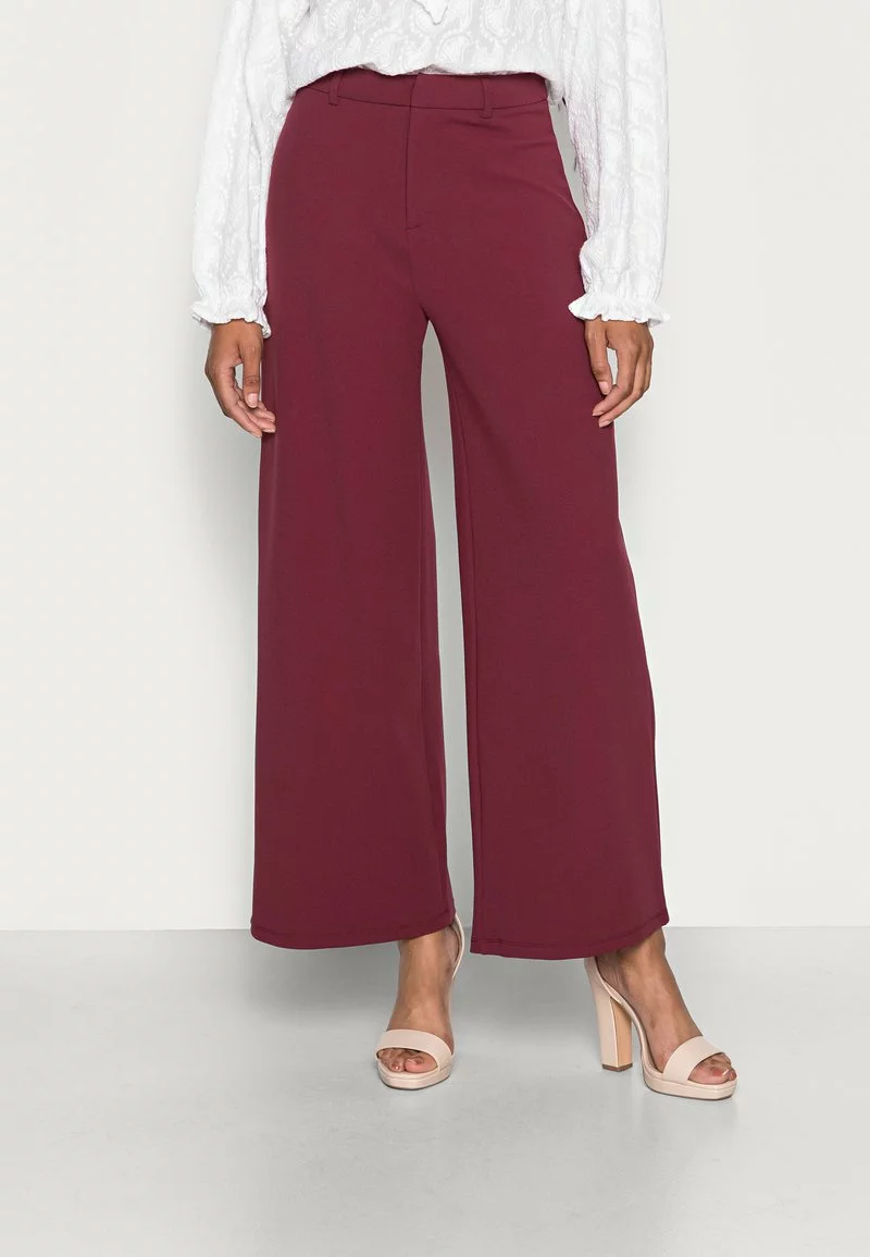 Toma de corriente 🥰 Anna Field Flared Leg Business Trousers - Pantalones - Dark Red, Mujer 👍 1 Toma de corriente 🥰 Anna Field Flared Leg Business Trousers - Pantalones - Dark Red, Mujer 👍