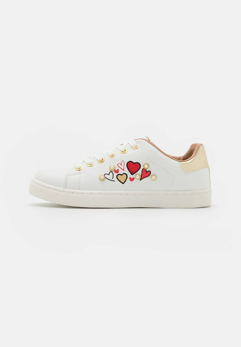 Para estrenar 🎁 Anna Field LOVE - Zapatillas - White/gold/pink, Mujer 🌟 2 Para estrenar 🎁 Anna Field LOVE - Zapatillas - White/gold/pink, Mujer 🌟 - Imagen 2