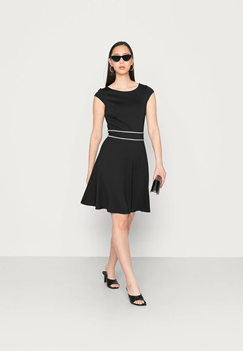 Comprar 馃槈 Anna Field Vestido Ligero - Black/white, Mujer 馃グ 2 Comprar 馃槈 Anna Field Vestido Ligero - Black/white, Mujer 馃グ - Imagen 2
