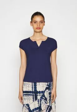 Lo mas barato 💯 Anna Field Camiseta Básica - Dark Blue, Mujer 🥰