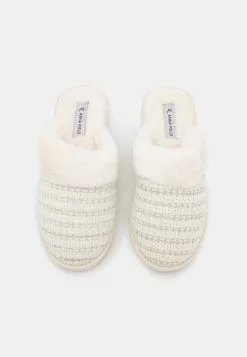 ofertas ✨ Anna Field Pantuflas - White, Mujer ⭐ -Anna Field Tienda de ventas 13fde3153b244670a9b5d2fb52ff4930