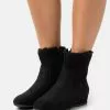 Presupuesto 💯 Anna Field WINTER BOOTIES - Botines - Black, Mujer 🌟