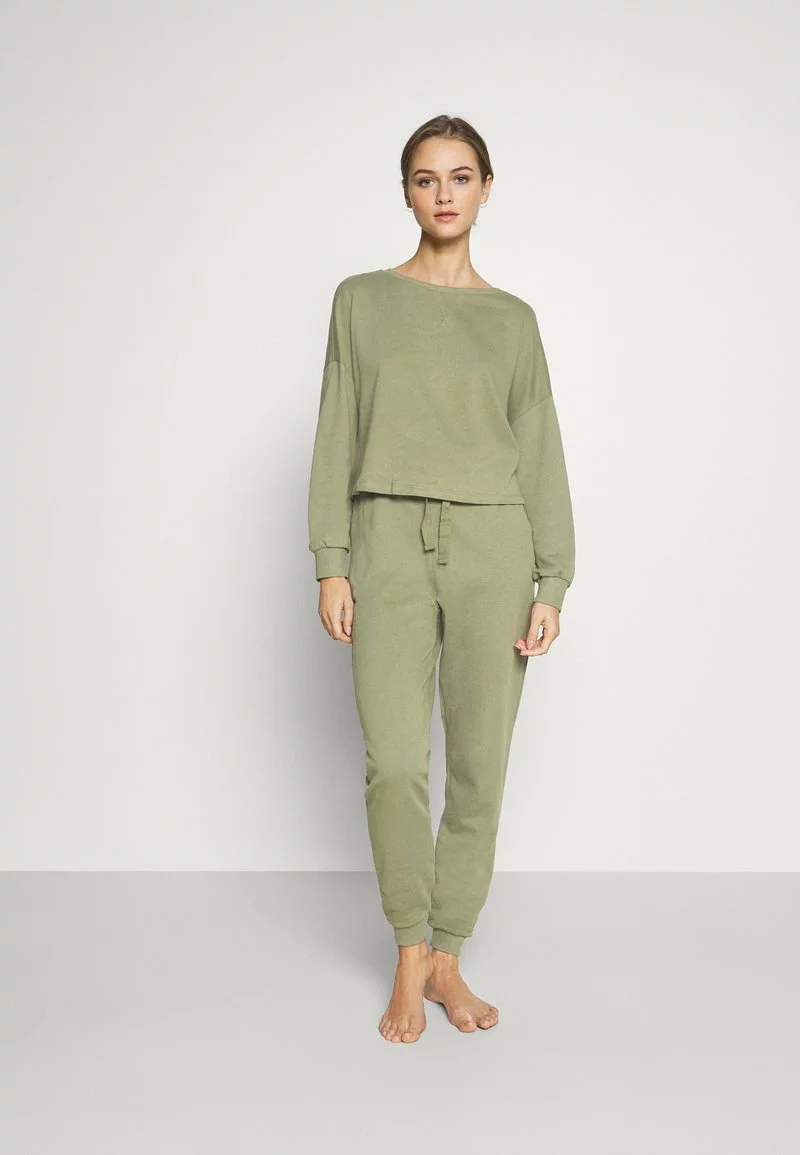 Venta al por mayor 😉 Anna Field Basic Lounge Set - Pijama - Khaki, Mujer 👏 1 Venta al por mayor 😉 Anna Field Basic Lounge Set - Pijama - Khaki, Mujer 👏