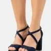 Lo mas barato 🛒 Anna Field 🩴 Sandalias - Dark Blue, Mujer ❤️