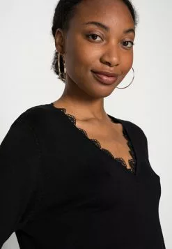 Toma de corriente 🌟 Anna Field Jersey De Punto - Black, Mujer 🥰 -Anna Field Tienda de ventas 175b71b5cea84f068523f516190dbf7b