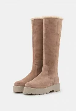 Toma de corriente ✨ Anna Field LEATHER - Botas Para La Nieve - Beige, Mujer 🥰 -Anna Field Tienda de ventas 1779e50bd5324b15bb5f658146417719