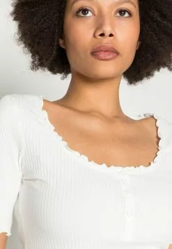 Gran venta 👍 Anna Field Camiseta Básica - White, Mujer 💯 -Anna Field Tienda de ventas 179b70ded8b548c1b0b36ef817cbcc40