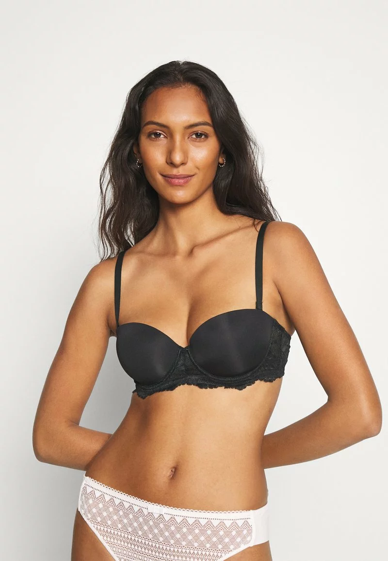 Barato 🌟 Anna Field 2PP LACE MULTIWAY BRA - Sujetador Con Aros - Black/off-white, Mujer ⭐ 4 Barato 🌟 Anna Field 2PP LACE MULTIWAY BRA - Sujetador Con Aros - Black/off-white, Mujer ⭐ - Imagen 4