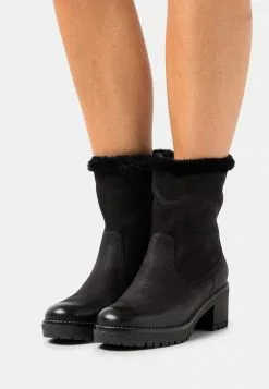 ofertas 😀 Anna Field LEATHER - Botines - Black, Mujer 🌟