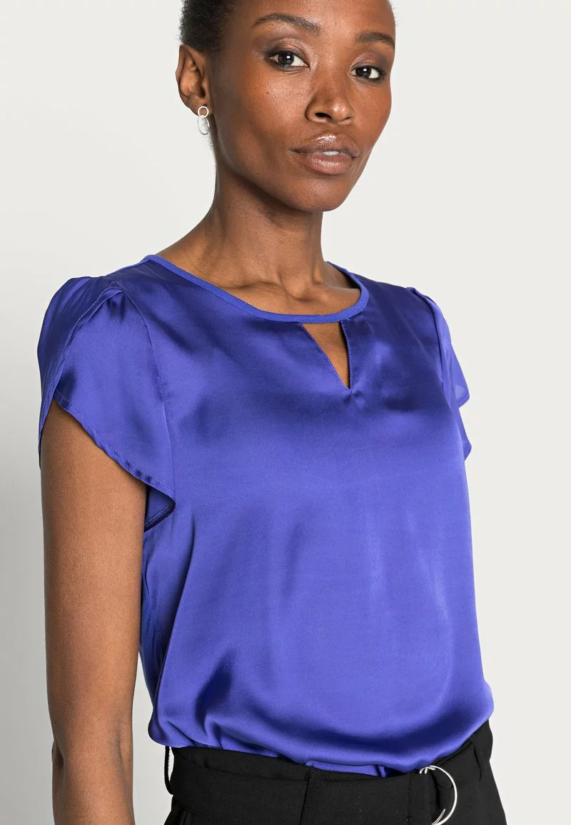 Nuevo 🔥 Anna Field Camiseta Básica - Dark Blue, Mujer 💯 5 Nuevo 🔥 Anna Field Camiseta Básica - Dark Blue, Mujer 💯 - Imagen 5