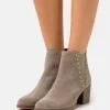 10 mejores ✔️ Anna Field LEATHER - Botines Bajos - Taupe, Mujer 🤩