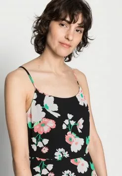 Toma de corriente 😀 Anna Field STRAPPA FIT AND FLARE - Vestido Informal - Black/pink, Mujer 😍 -Anna Field Tienda de ventas 1ce11fd46d3d48a9b52f12f44ecec7d8