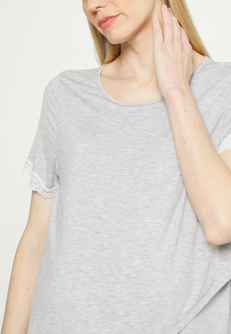 Nuevo 🎁 Anna Field MATERNITY LEGGING SET - Pijama - Grey/black, Mujer ✨ 5 Nuevo 🎁 Anna Field MATERNITY LEGGING SET - Pijama - Grey/black, Mujer ✨ - Imagen 5