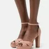 Comprar 🔥 Anna Field 🩴 Sandalias De Tacón - Light Pink, Mujer 🔔