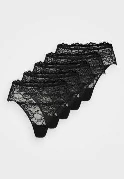 Toma de corriente 💯 Anna Field 5PP HIGH RISE LACE THONG - Tanga - Black, Mujer ✨ 8 Toma de corriente 💯 Anna Field 5PP HIGH RISE LACE THONG - Tanga - Black, Mujer ✨ -Anna Field Tienda de ventas 1d7323e8540d4a6dba0ff1fa79eb0047