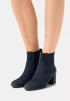 ofertas 🛒 Anna Field LEATHER - Botines - Dark Blue, Mujer 👍