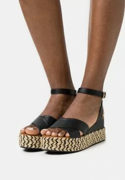 Comprar ⌛ Anna Field 🩴 Sandalias Con Plataforma - Black, Mujer ✨