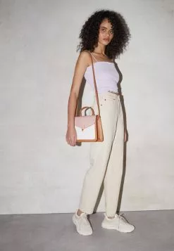 ofertas ⌛ Anna Field Bolso De Mano - Pink, Mujer 🎉