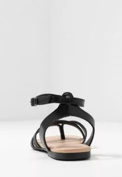 mejor venta ⌛ Anna Field LEATHER - 🩴 Sandalias De Dedo - Black, Mujer ⭐ -Anna Field Tienda de ventas 2081434f9d7e4ba39d2598caab6654ab