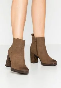 ofertas ✔️ Anna Field Botines Bajos - Cognac, Mujer 👏