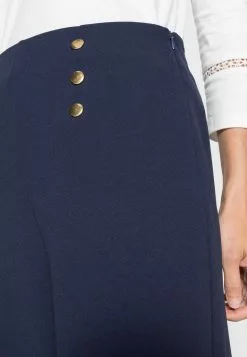 Las mejores reseñas de 😉 Anna Field BUTTON WAIST WIDE LEG PANTS - Pantalones - Dark Blue, Mujer 😉 -Anna Field Tienda de ventas 20fd458c8cbf405da7b7b9c4a79cde5d